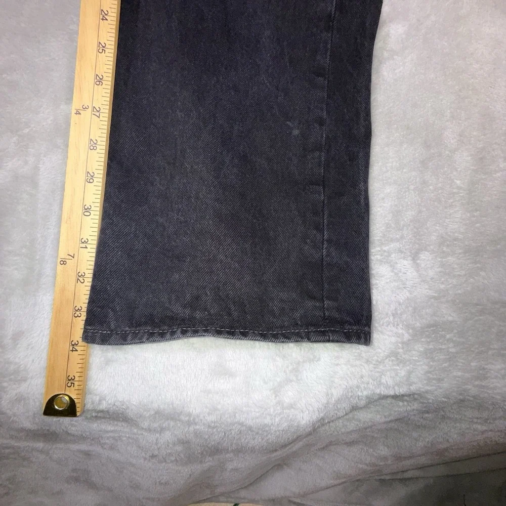 Levis 501XX Original Straight Leg Jeans Mens 38x34 Dark Wash Black Button Fly